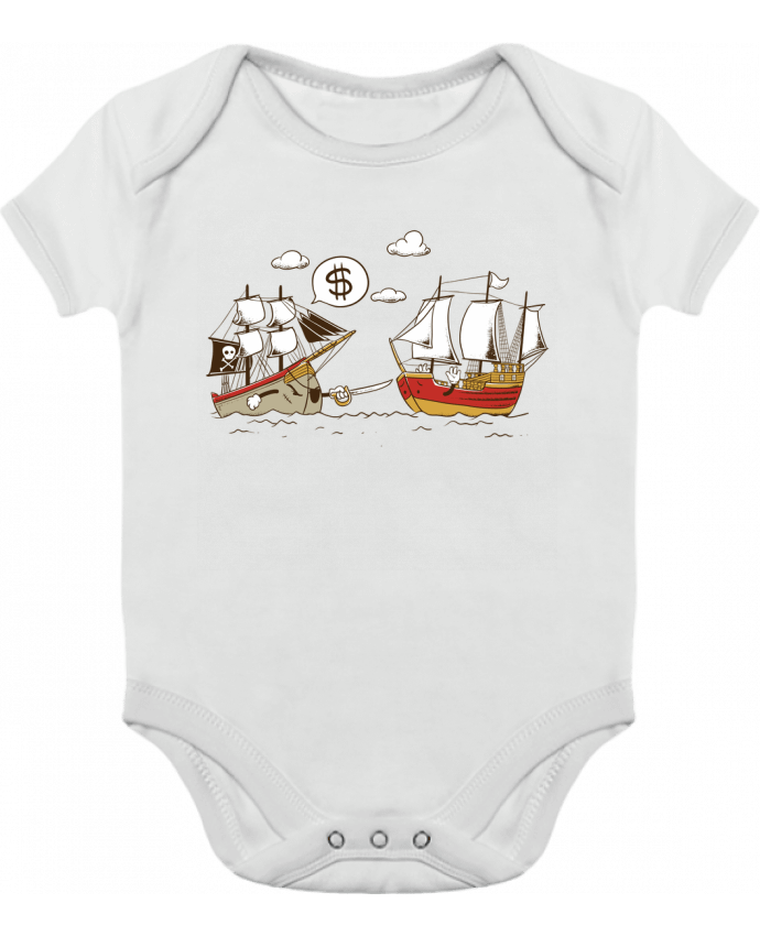 Baby Body Contrast Pirate by flyingmouse365