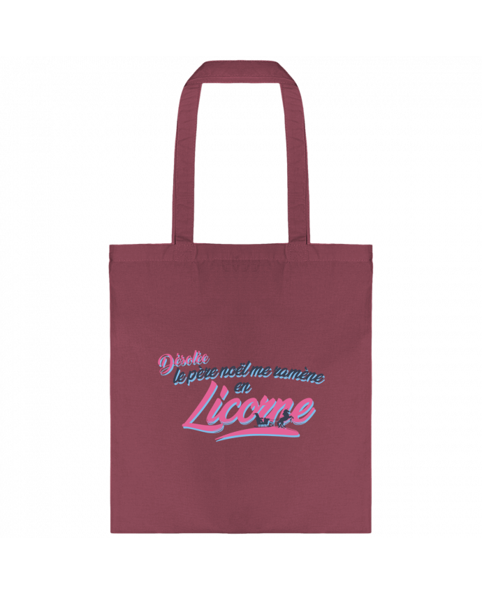 Tote-bag Le père noël me ramène en licorne par tunetoo