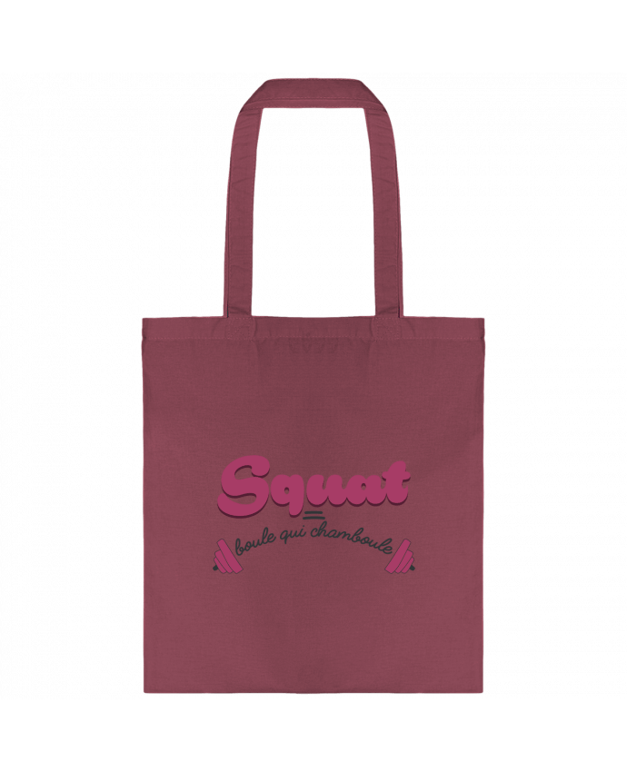 Bolsa de Tela de Algodón Squat = boule qui chamboule por tunetoo