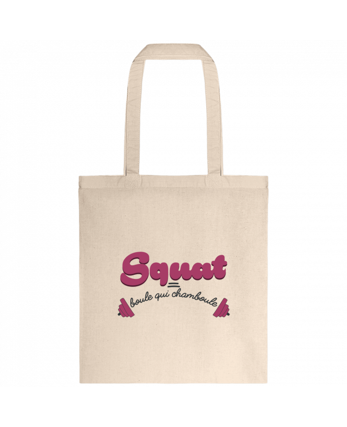 Tote-bag Squat = boule qui chamboule par tunetoo