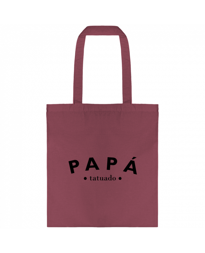 Tote-bag Papá tatuado par tunetoo