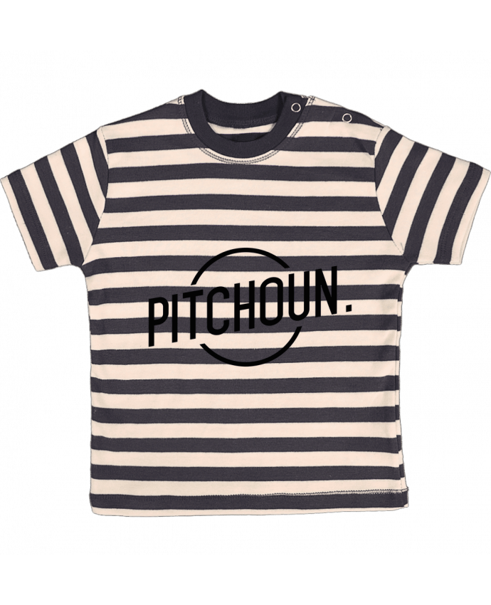 Camiseta Bebé a Rayas Pitchoun por tunetoo