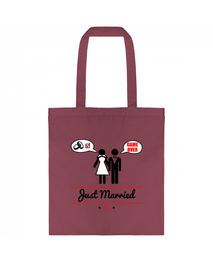 Tote-bag Just married, juste mariés par Benichan