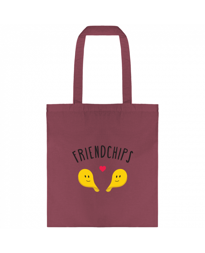 Tote-bag Friendchips par tunetoo