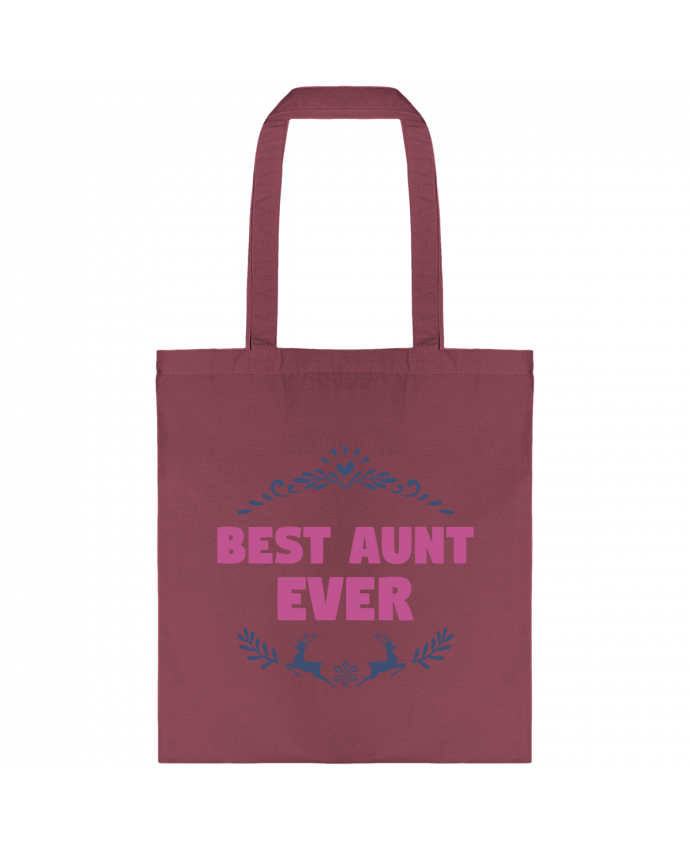 Tote-bag Christmas - Best Aunt Ever par tunetoo