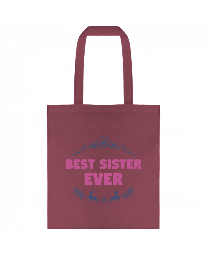 Tote-bag Christmas - Best Sister Ever par tunetoo