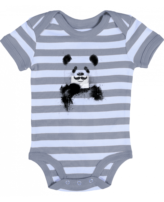 Baby Body striped Funny Panda Balàzs Solti - Balàzs Solti