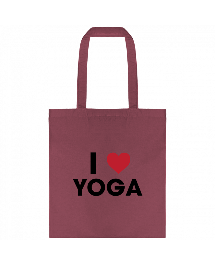Tote-bag I love yoga par tunetoo