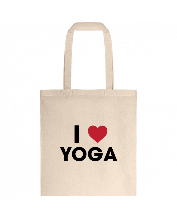 Tote-bag I love yoga par tunetoo