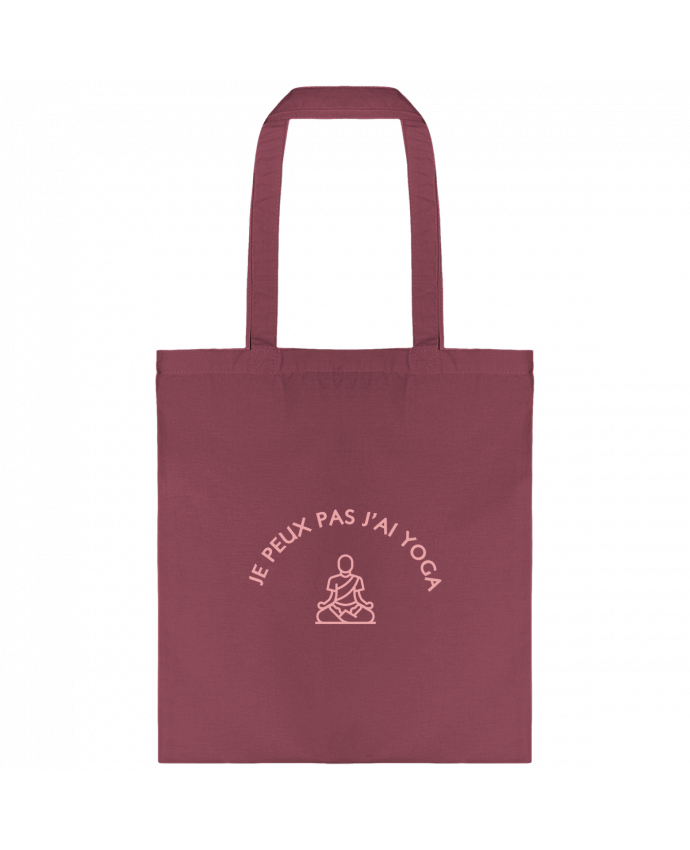 Tote-bag Je peux pas j'ai Yoga par tunetoo