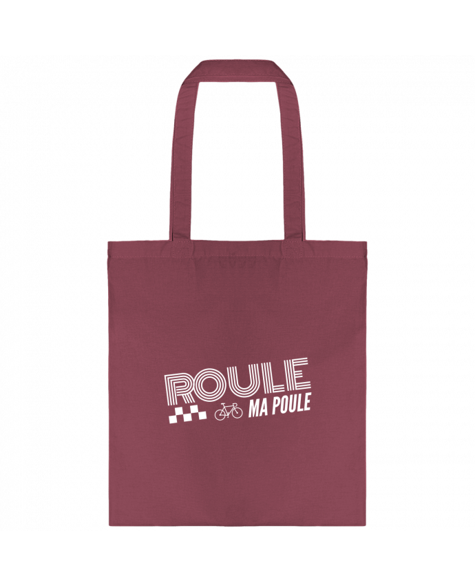 Bolsa de Tela de Algodón Roule ma poule / blanc por justsayin