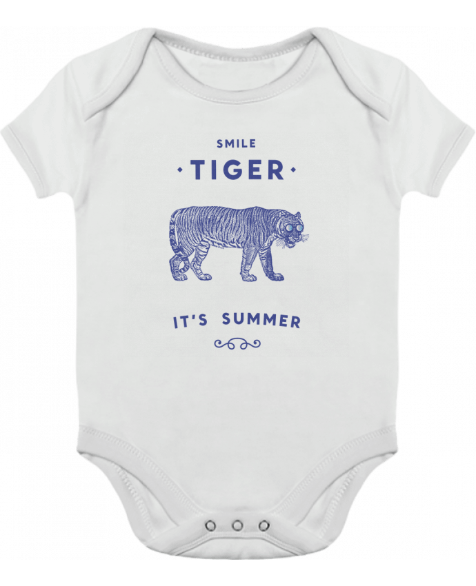 Baby Body Contrast Smile Tiger by Florent Bodart