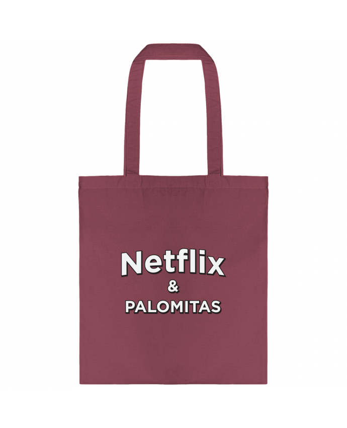 Tote-bag Netflix and palomitas par tunetoo