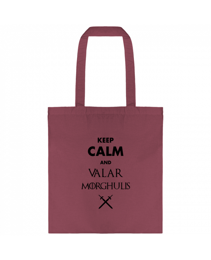 Bolsa de Tela de Algodón Keep calm and Valar Morghulis por tunetoo