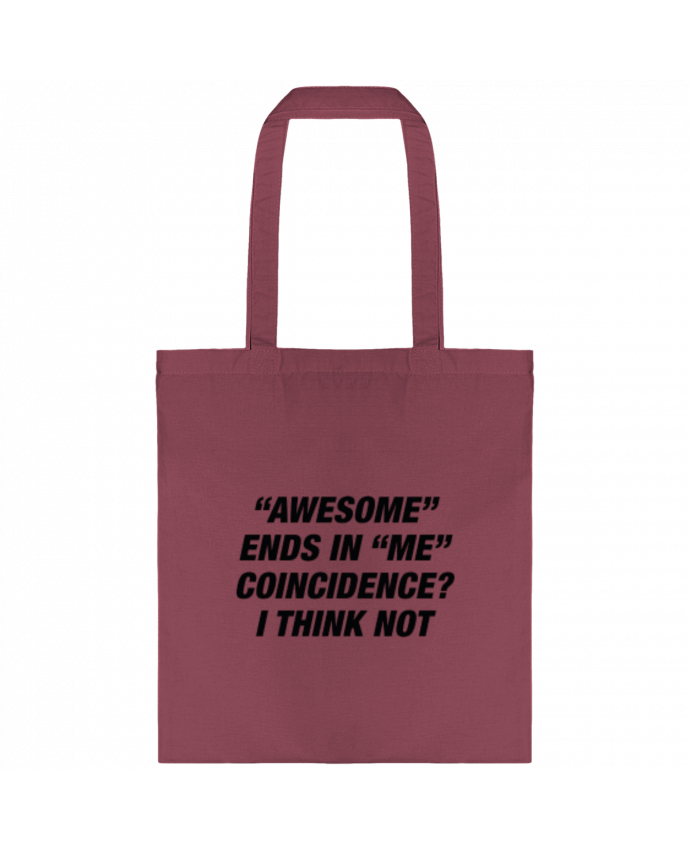 Tote-bag Awesome Ends With Me par Eleana