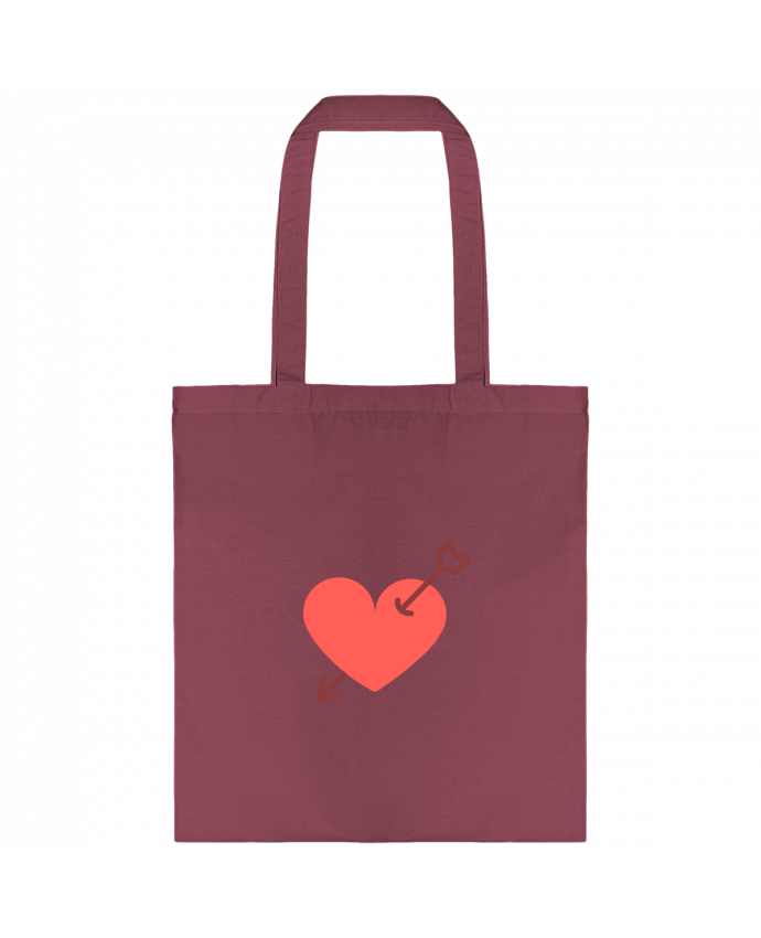 Tote-bag coeur percé par Nana