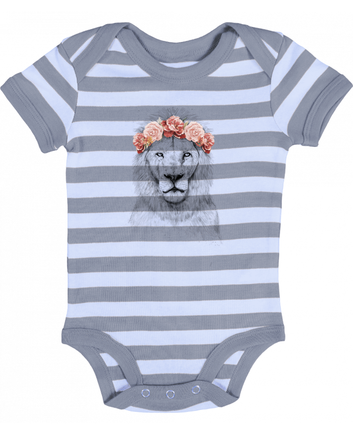 Baby Body striped Festival Lion - Balàzs Solti