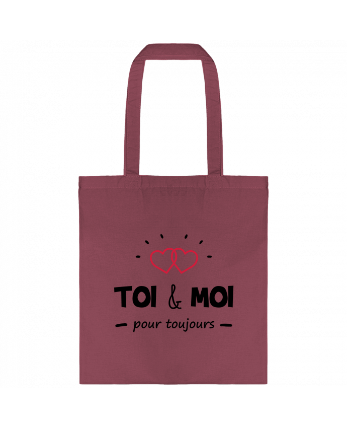 Tote-bag Toi et moi pour toujours par tunetoo