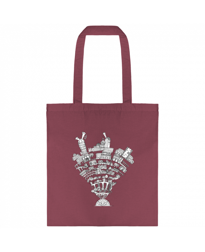 Bolsa de Tela de Algodón Perintzia invisible city por Jugodelimon