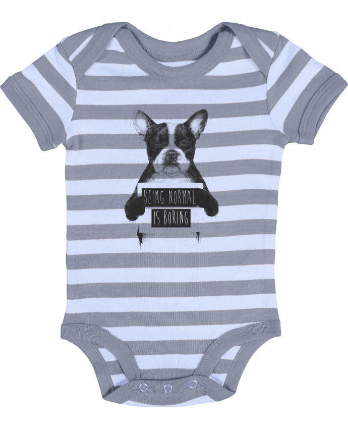 Baby Body striped Being normal is boring - Balàzs Solti