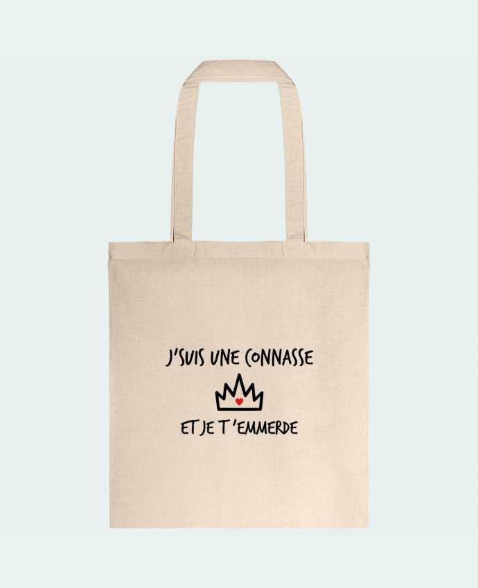 Tote-bag J'suis une connasse et je t'emmerde par Benichan