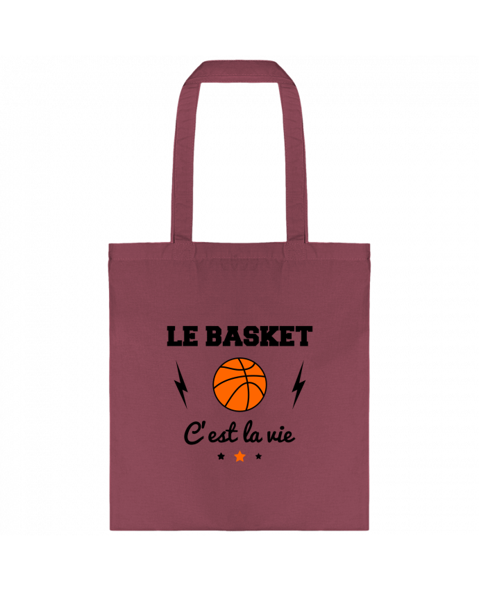 Tote-bag Le basket c'est la vie par Benichan