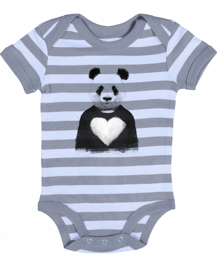Baby Body striped lovely_panda - Balàzs Solti