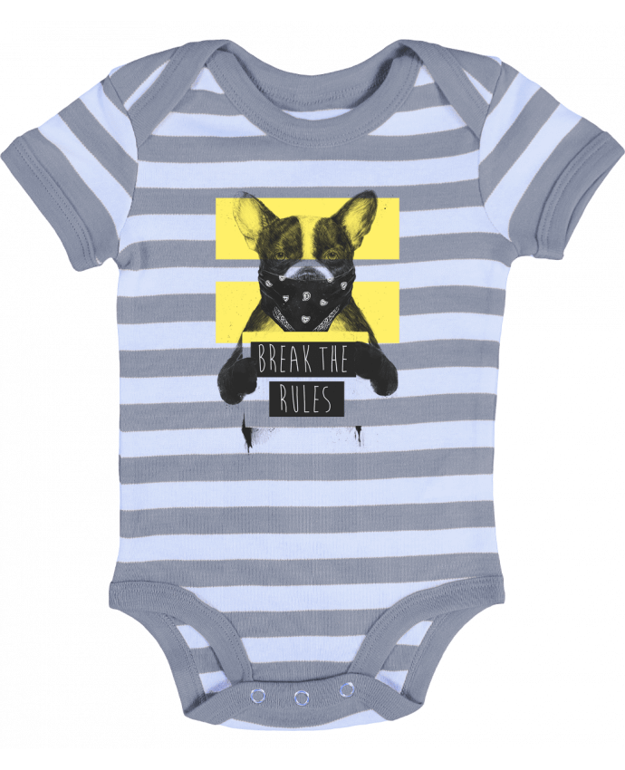 Baby Body striped rebel_dog_yellow - Balàzs Solti