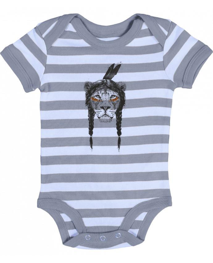 Baby Body striped warrior_lion - Balàzs Solti