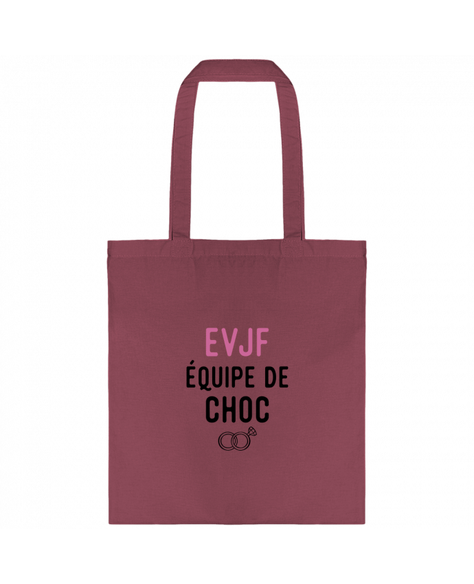 Tote-bag Evjf équipe de choc cadeau mariage par Original t-shirt