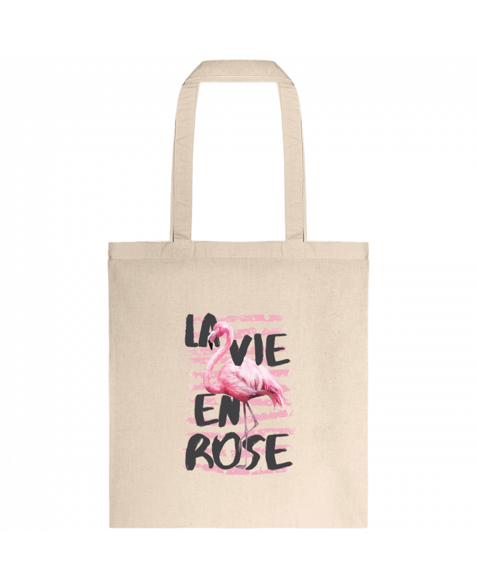 Tote-bag La vie en rose par tunetoo