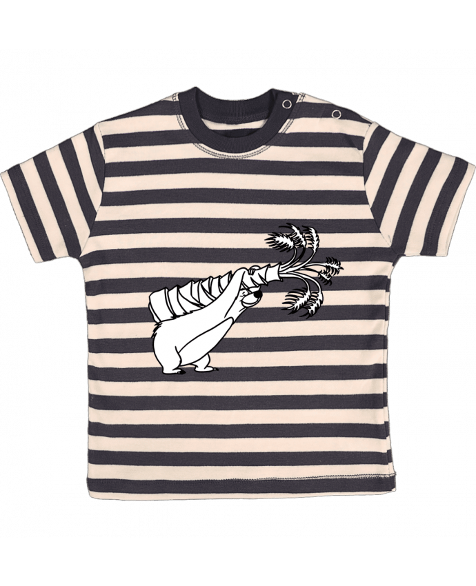 T-shirt baby with stripes Baloo by tattooanshort