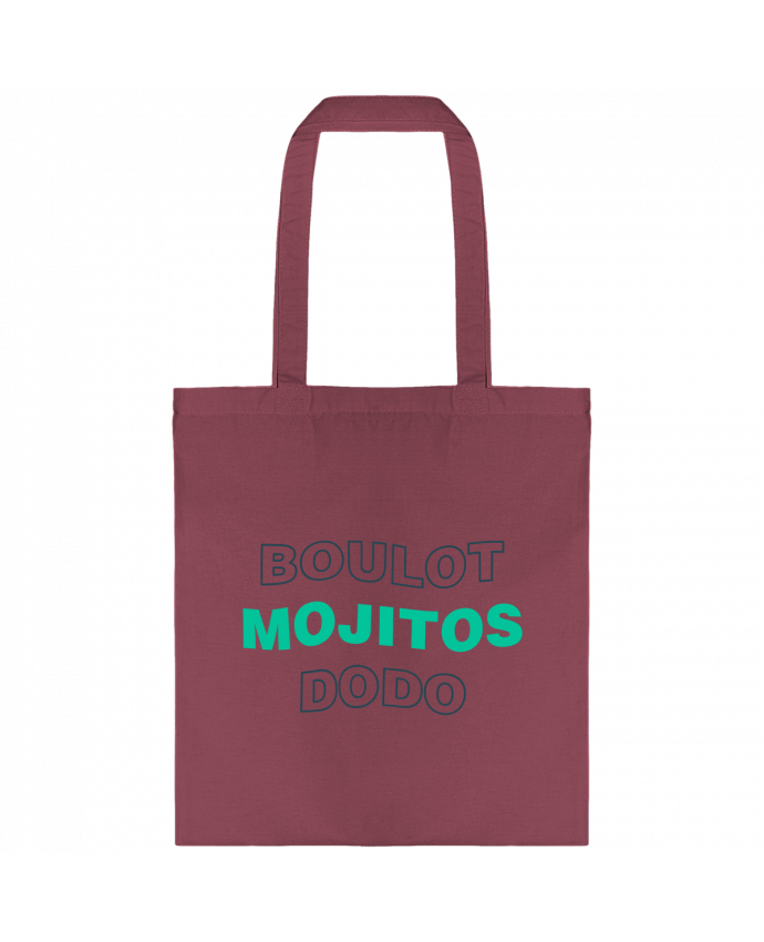 Tote-bag Boulot mojitos dodo par tunetoo