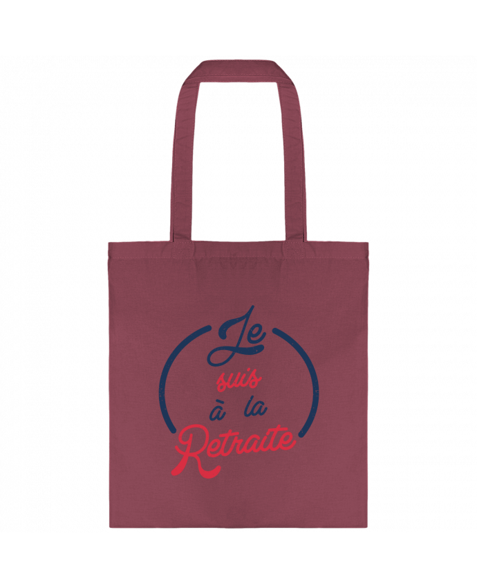 Tote-bag Je suis à la retraite par tunetoo