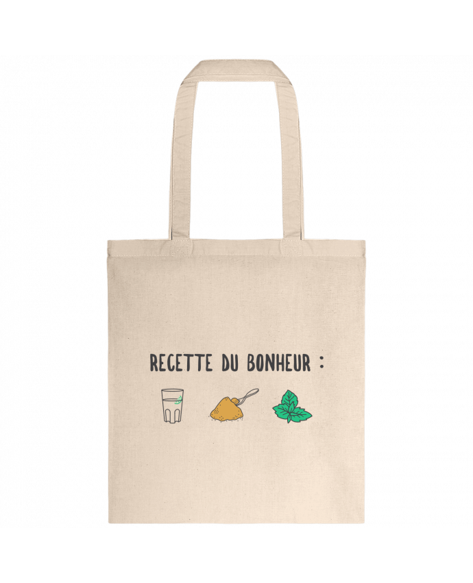 Tote-bag Recette du bonheur : Mojito par tunetoo