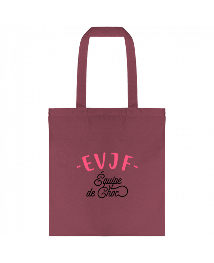 Tote-bag Evjf équipe de choc mariage par Original t-shirt