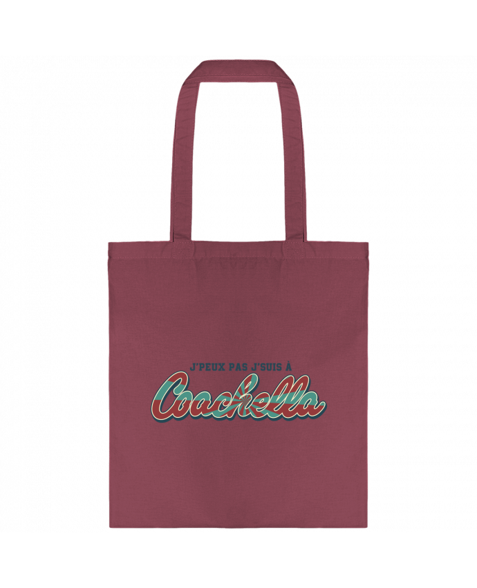 Tote-bag J'peux pas j'suis à Coachella par tunetoo