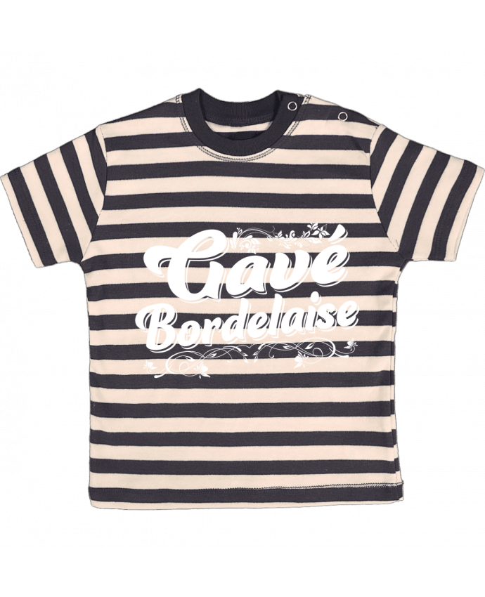 T-shirt baby with stripes Gavé Bordelaise by tunetoo