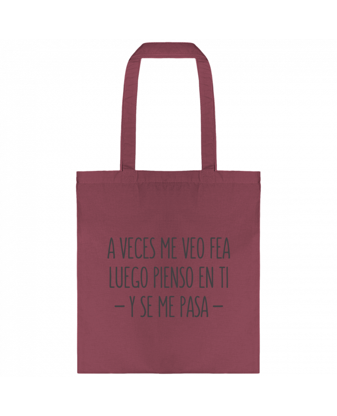 Tote-bag A veces me veo fea par tunetoo