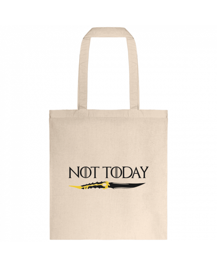 Tote-bag Not today - Arya Stark par tunetoo