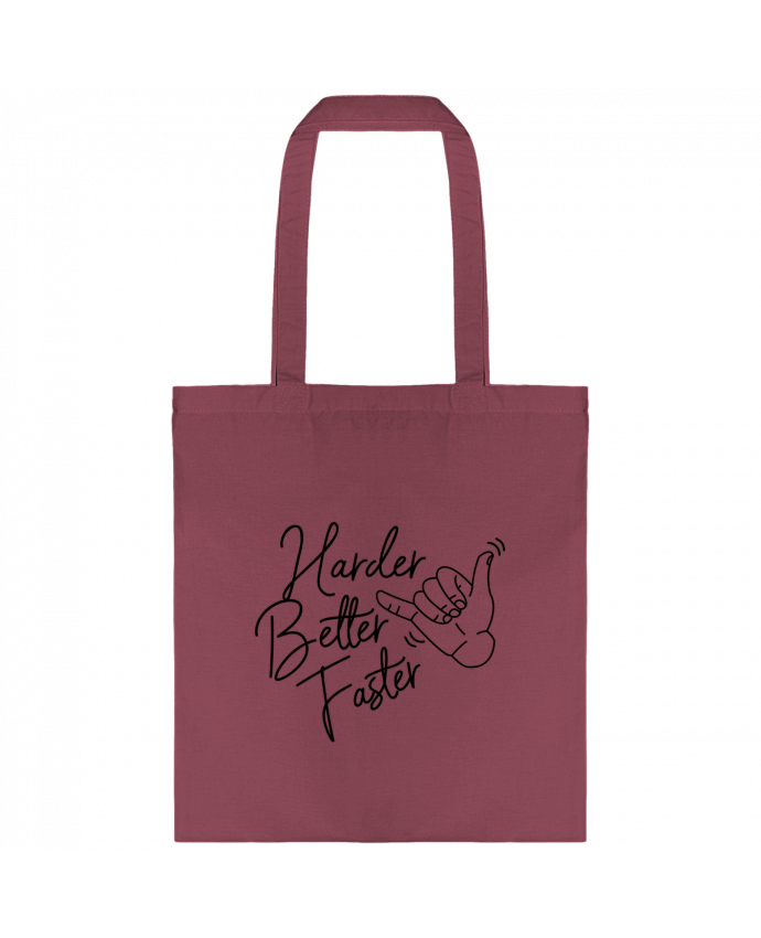 Tote-bag Harder Better Faster par Nana