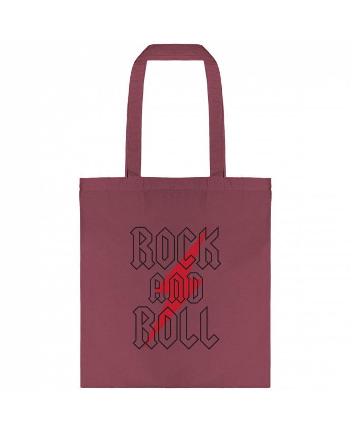 Bolsa de Tela de Algodón Rock And Roll por Freeyourshirt.com