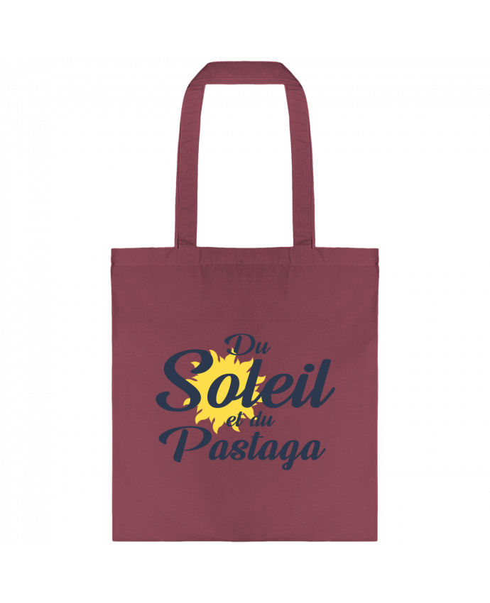Tote-bag Du soleil et du pastaga par tunetoo