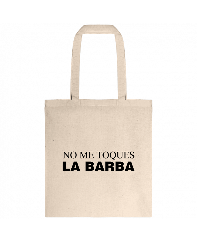 Tote-bag No me toques la barba par tunetoo