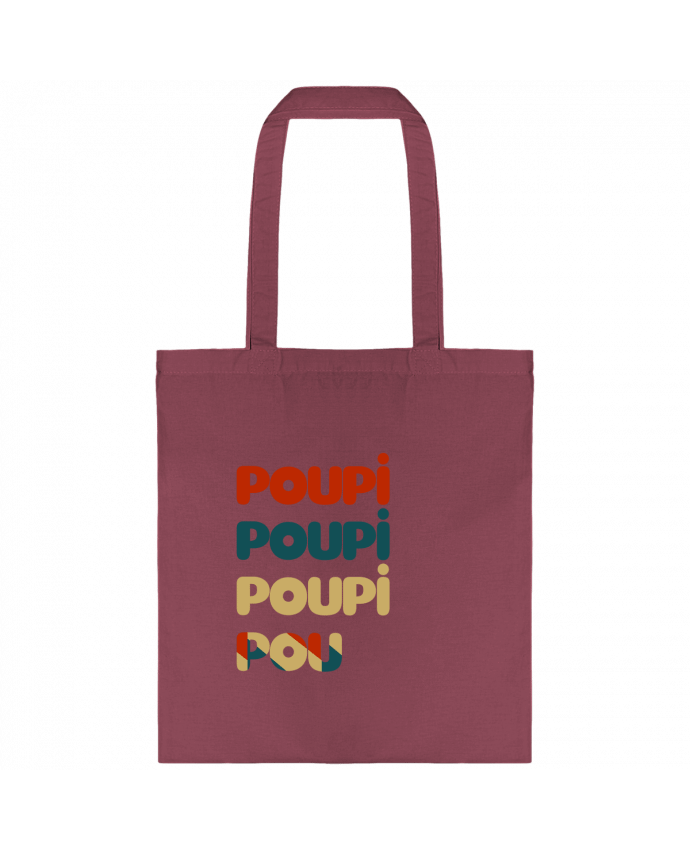 Bolsa de Tela de Algodón Poupi Poupi Poupi Pou por Le petit monde de Kélyan