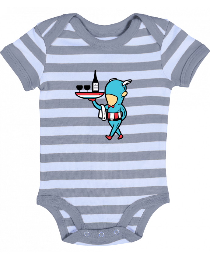 Baby Body striped Restaurant - flyingmouse365