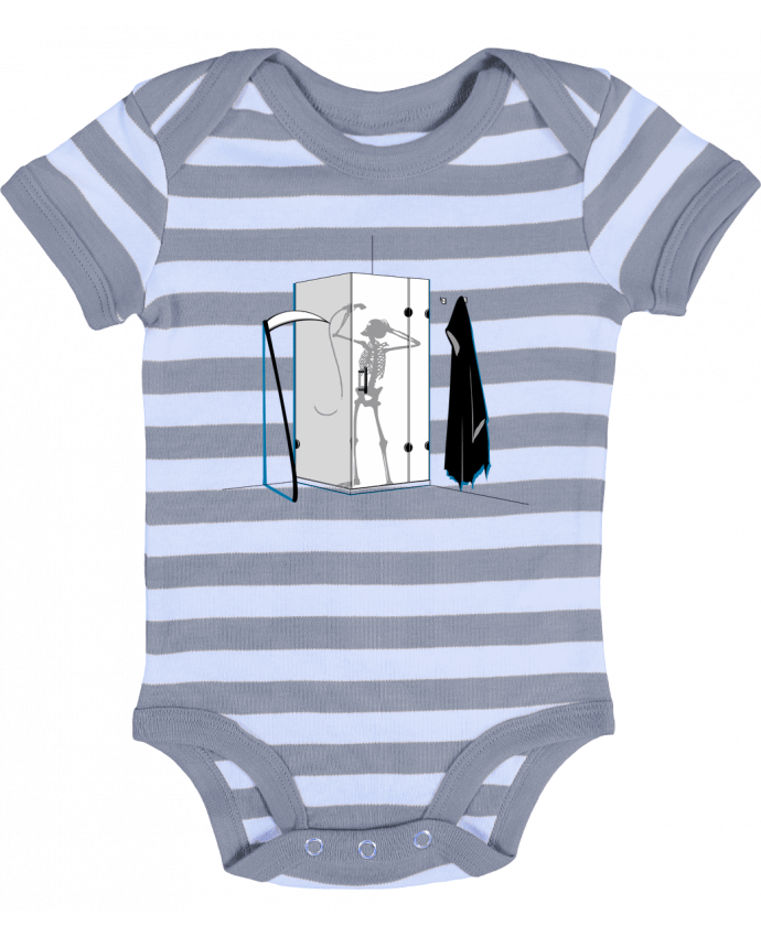 Baby Body striped Shower Time - flyingmouse365
