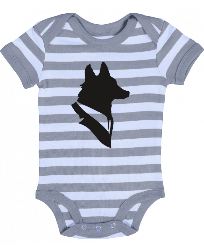 Body Bébé Rayé Mr Fox - Florent Bodart