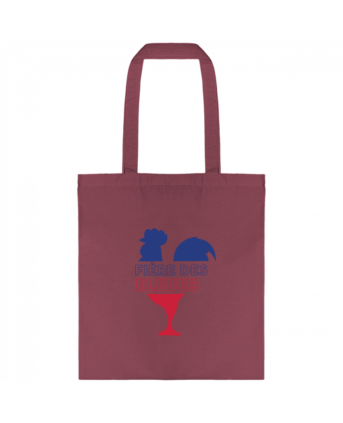 Tote-bag Fière des bleues par tunetoo
