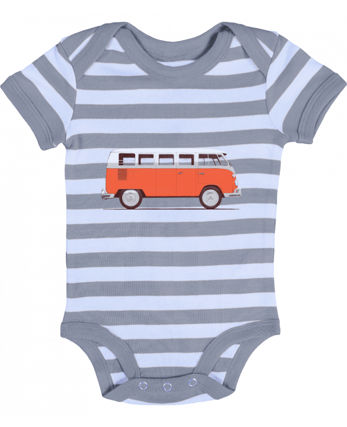 Baby Body striped Red Van - Florent Bodart